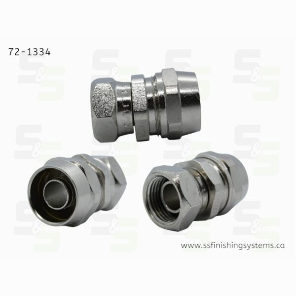 72-1334 Binks Connection Hose 1/2 swivel x 1/2 hose