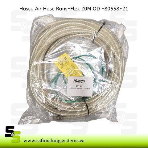 Ransburg Electrostatic Grounded Air Hose 20m QD