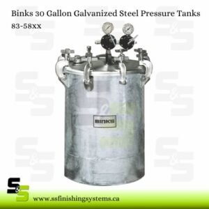 Binks 30-Gallon Pressure Tanks