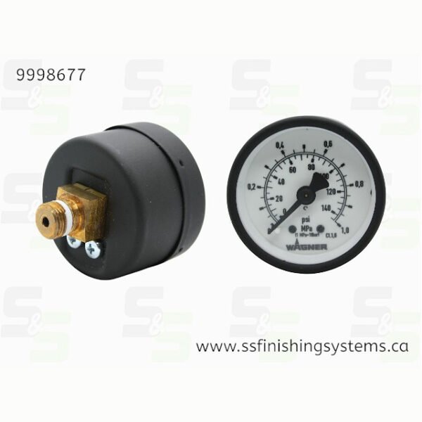 Wagner Pressure Gauge 0-10 bar (d40) 1/8