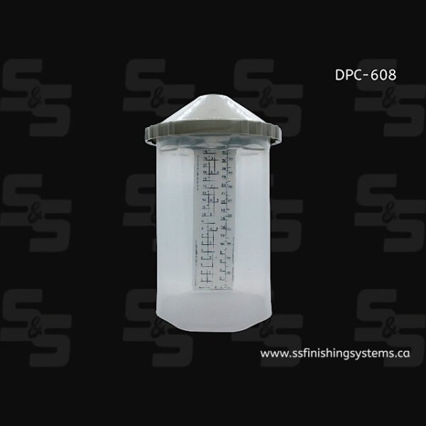 DPC-608 DeVilbiss Disposable Cups and Lids
