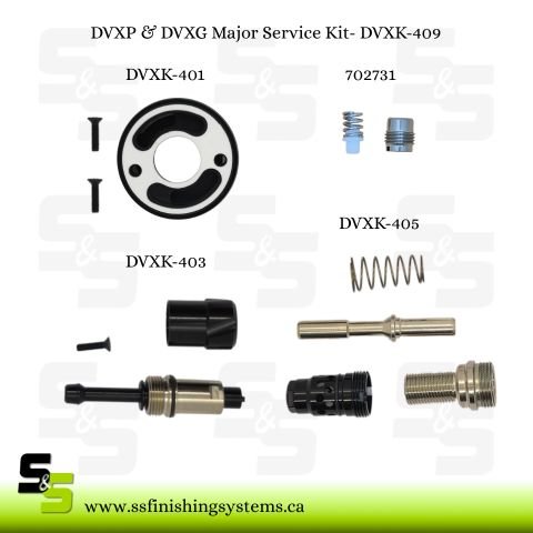 DVX GUN MAJOR SERVICE KIT