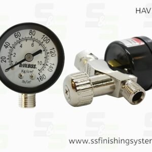 Air Adjusting Valve with Gauge