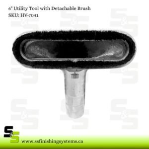 6in Utility Tool with Detachable Brush