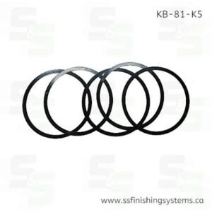KB-81-K5 DeVilbiss Cup Lid Gasket Kit (Pack of 5)