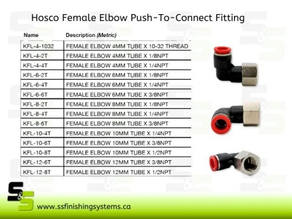 Hosco Female Elbow KFL