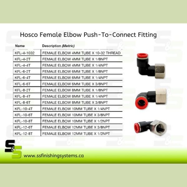 Hosco Female Elbow KFL