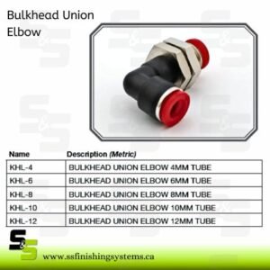 Hosco Bulkhead Union Elbow KHL