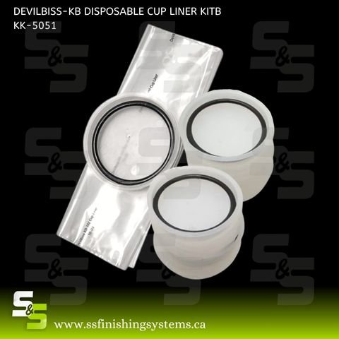 KK-5051 DEVILBISS-CUP LINER KB