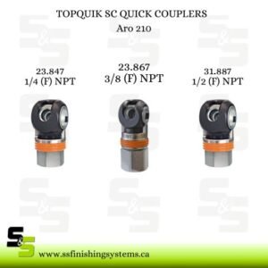 SC23.XXX TOPQUIK SC QUICK COUPLERS ARO 210