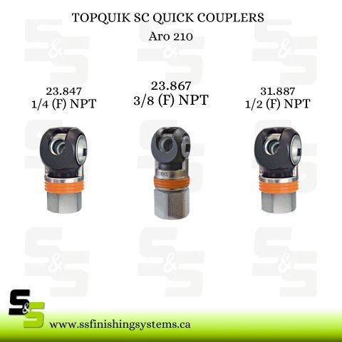 SC23.XXX TOPQUIK SC QUICK COUPLERS ARO 210