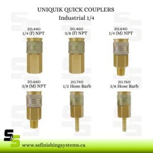 UNIQUIK QUICK COUPLERS Industrial 1/4
